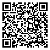 Scan QR Code for live pricing and information - T7 Women's High Waist Track Pants Women in Black/Alpine Snow, Size XL, Cotton by PUMA