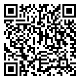 Scan QR Code for live pricing and information - Sarantino Etagere Floor Lamp Diamond Look Fabric Shade Shelves Black