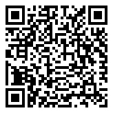 Scan QR Code for live pricing and information - 2-Person Sunbed with Cushion Poly Rattan Black