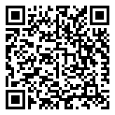 Scan QR Code for live pricing and information - Bed Frame with Headboard Black and White 152x203 cm Faux Leather