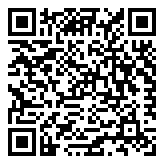 Scan QR Code for live pricing and information - Bedside Table Steel and Tempered Glass 45x30,5x60 cm Black