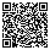 Scan QR Code for live pricing and information - Adairs Vintage Washed Linen Fine Onyx & White Stripe Quilt Cover (White Super King)