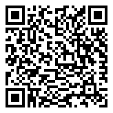 Scan QR Code for live pricing and information - Wall Mirror Round Aluminum Frame Bathroom 60cm BLACK