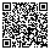 Scan QR Code for live pricing and information - Folding Storage Stool Black Faux Linen