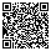 Scan QR Code for live pricing and information - Garden Table Black 203.5x100x76 Cm Solid Wood Pine.