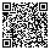 Scan QR Code for live pricing and information - Tub Chair with Footstool Black Faux Leather