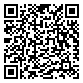 Scan QR Code for live pricing and information - Garden Table White 250x100x75 cm Poly Rattan and Tempered Glass