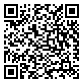 Scan QR Code for live pricing and information - LED Bed Frame White 153x203 cm Queen Size Solid Wood