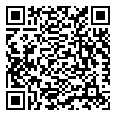 Scan QR Code for live pricing and information - Massage Recliner Chair with Footstool Black Faux Leather