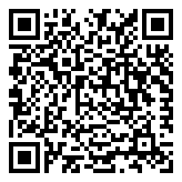 Scan QR Code for live pricing and information - Garden Bench with Black Cushion 112 cm Solid Teak Wood