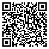 Scan QR Code for live pricing and information - Bed Frame with LED Lights White 150x200 cm Engineered Wood