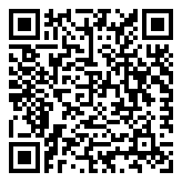 Scan QR Code for live pricing and information - Wall Mirror Black 100x40 cm Metal